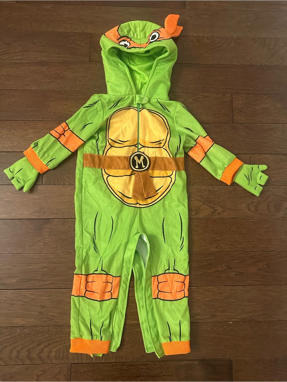 Teenage Mutant Ninja Turtles Toddler Michelangelo Halloween Costume Size 12-18M